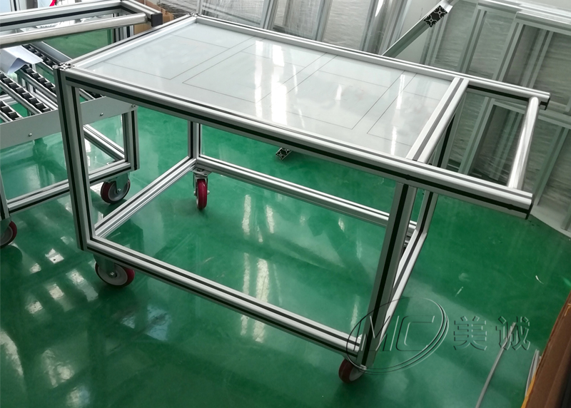 鋁型材小車成品，離不開模型圖的幫助